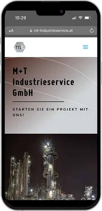 M+T Industrieservice Telefon, Webdesign, Mediendesign, Online Bewerberformular